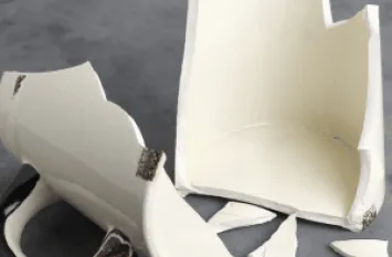 como pegar ceramica rota