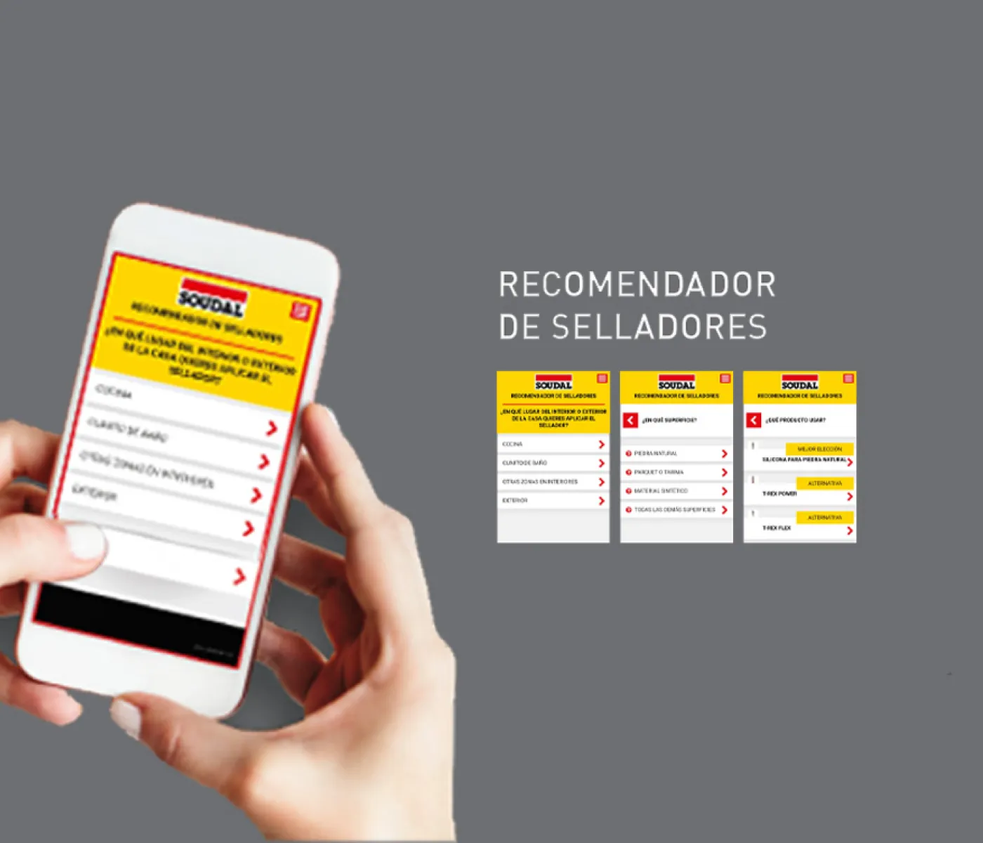 selector productos