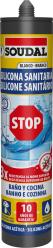 Silicona Sanitaria STOP Blanca 290ml
