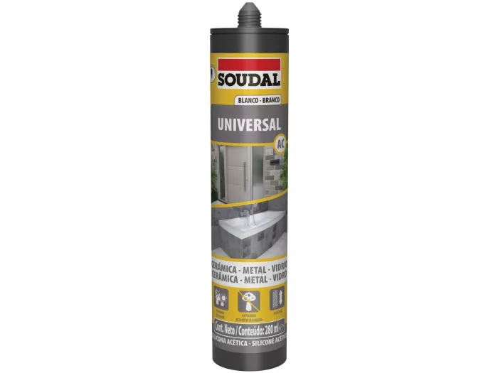 Silicona Universal AC Blanco 280ml