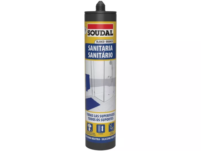 Silicona Sanitaria Neutra Blanco 290ml