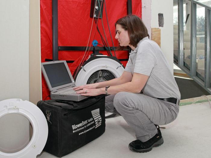 Test Blower Door