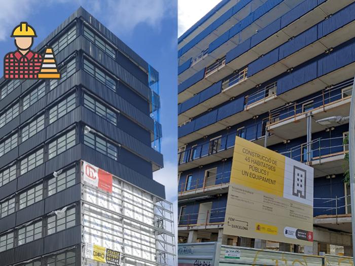 obra construcción modular