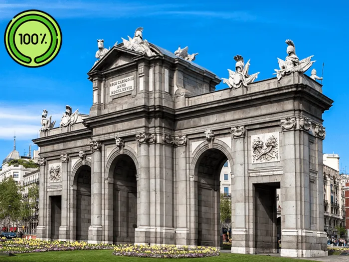 Puerta de Alcala restauración