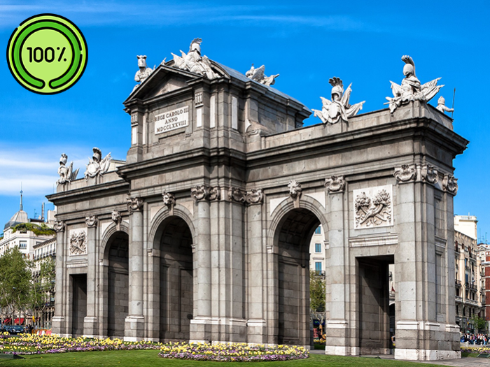 Puerta de Alcala restauración